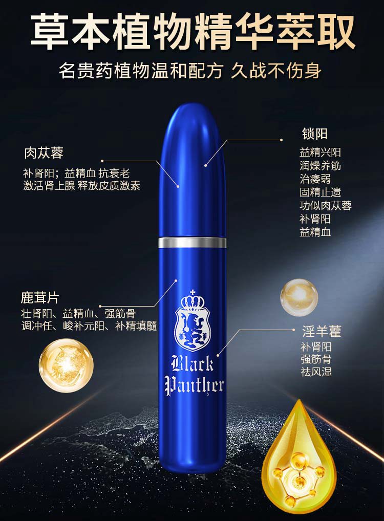 黑豹五代助力版延时喷剂的主要成分及使用方法  第7张